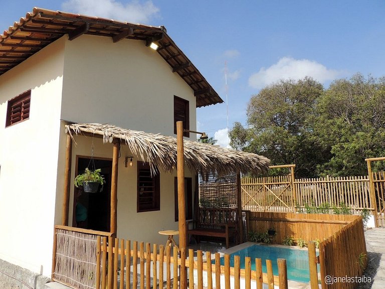 Casinha com piscina na Taíba