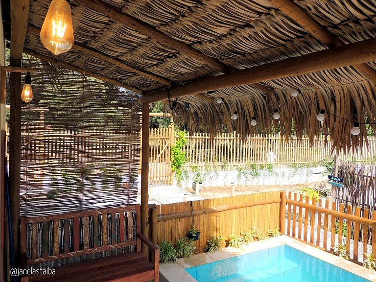 Casinha com piscina na Taíba