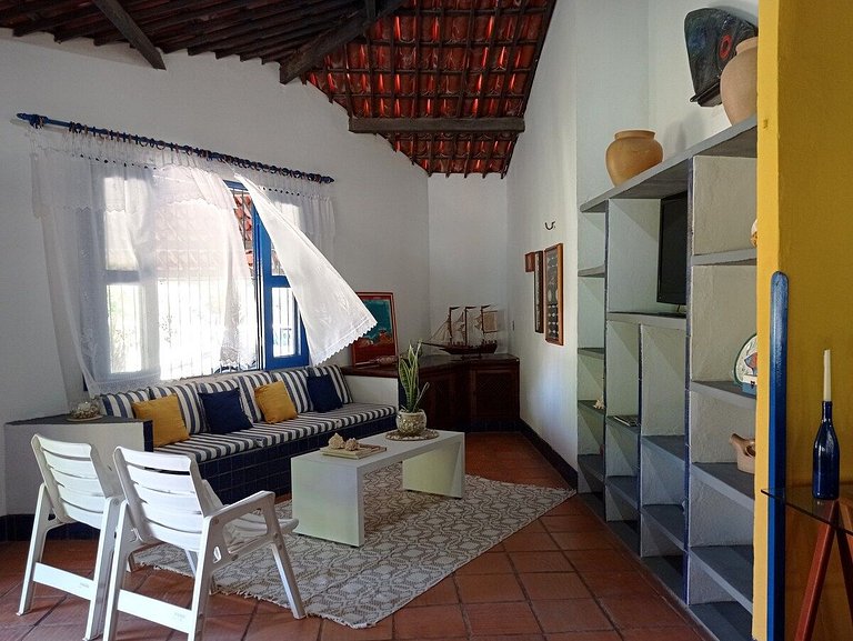 Casa Talismã - Cozy House in Taibinha, 300m from Sea