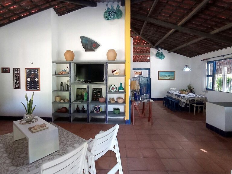 Casa Talismã - Cozy House in Taibinha, 300m from Sea