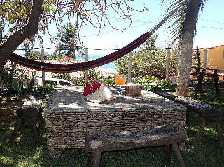 Casa na Praia da Peroba Icapuí CE vista mar, piscina, caiaqu
