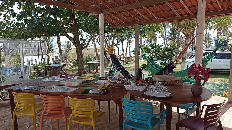 Casa na Praia da Peroba Icapuí CE vista mar, piscina, caiaqu