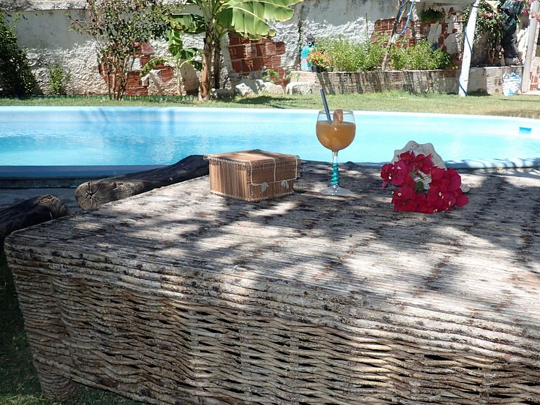 Casa na Praia da Peroba Icapuí vista mar, piscina