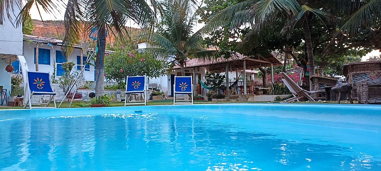 Casa na Praia da Peroba Icapuí CE vista mar, piscina, caiaqu