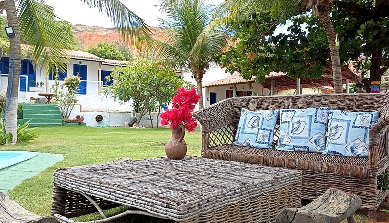 Casa na Praia da Peroba Icapuí CE vista mar, piscina, caiaqu