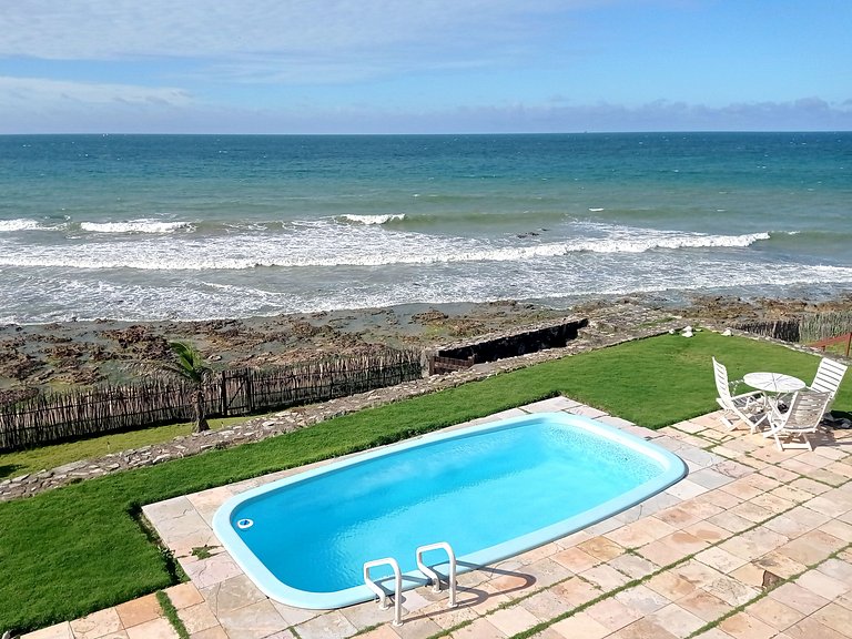 Casa Jangada - Sea View & Pool on Taíba Beachfront