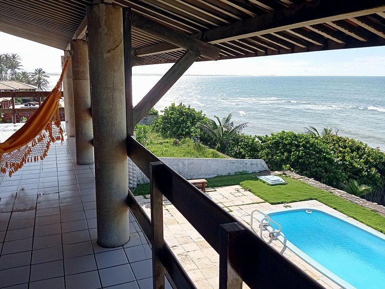 Casa Jangada - Vista al Mar y Piscina en Taíba