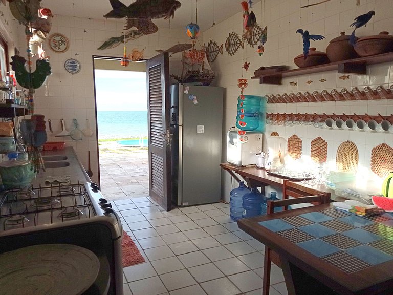 Casa Jangada - Vista al Mar y Piscina en Taíba