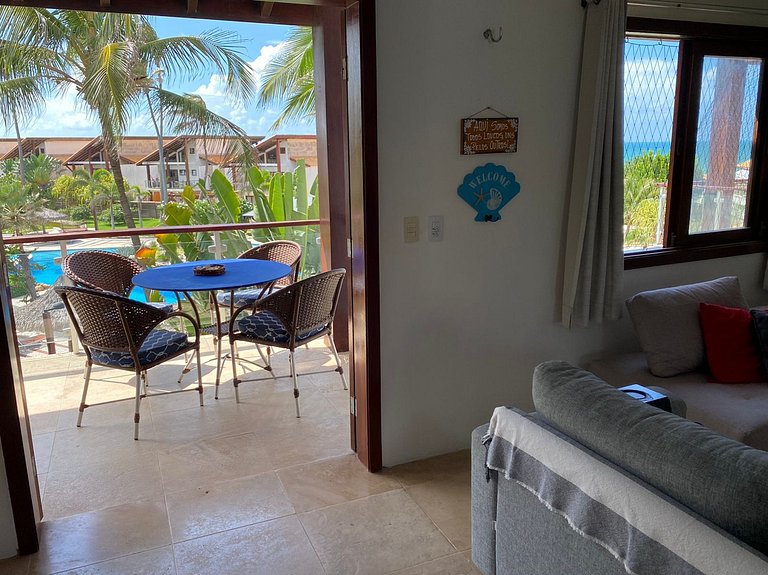 Apartamento no Taíba Beach Resort à Beira-Mar