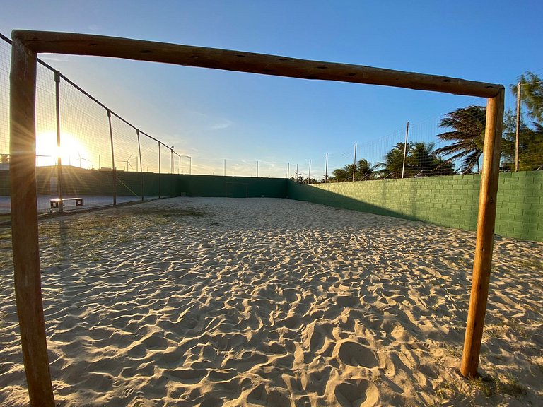 Apartamento no Taíba Beach Resort à Beira-Mar