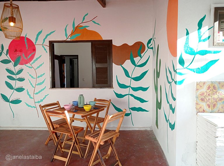Casa simpática na Taibinha ao lado do mar vizinho ao Taiba I