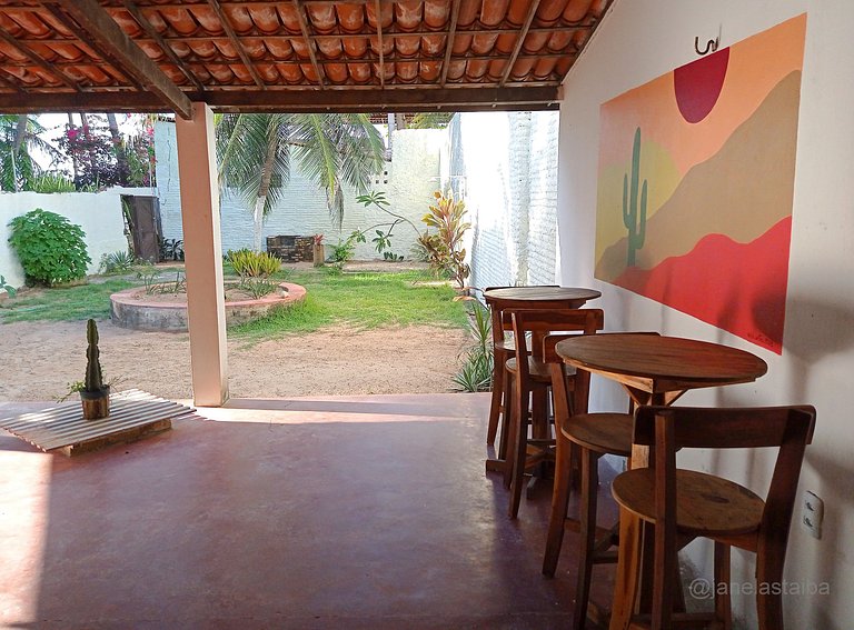 Casa simpática na Taibinha ao lado do mar vizinho ao Taiba I