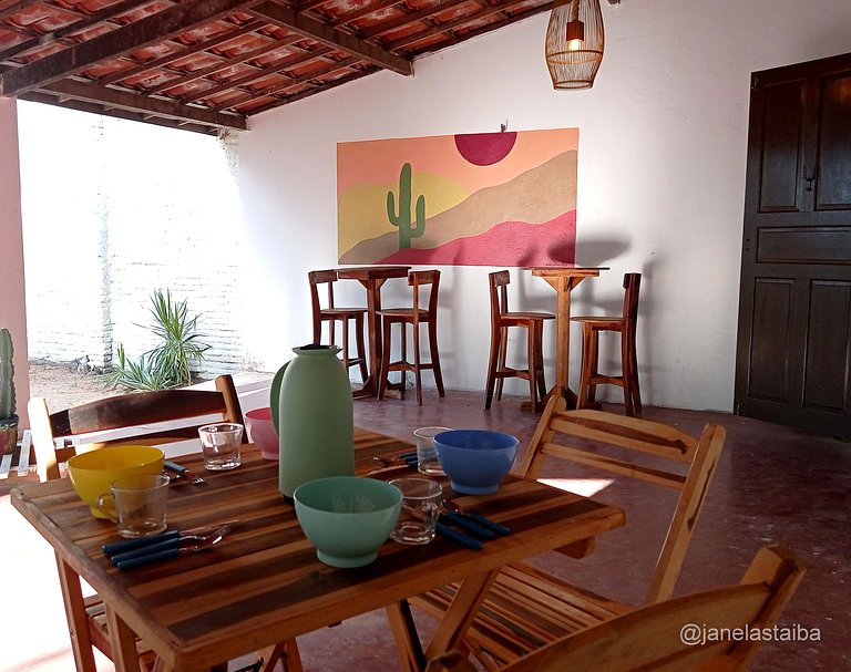 Casa simpática na Taibinha ao lado do mar vizinho ao Taiba I