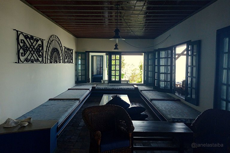 Casa Praia da Pesqueira com vista espetacular de beleza e ru