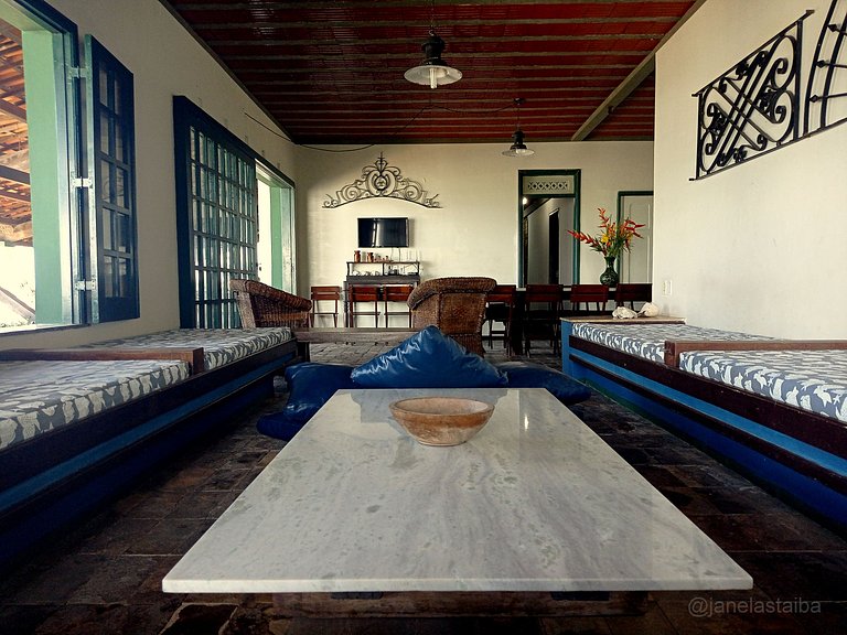 Casa Praia da Pesqueira com vista espetacular de beleza e ru