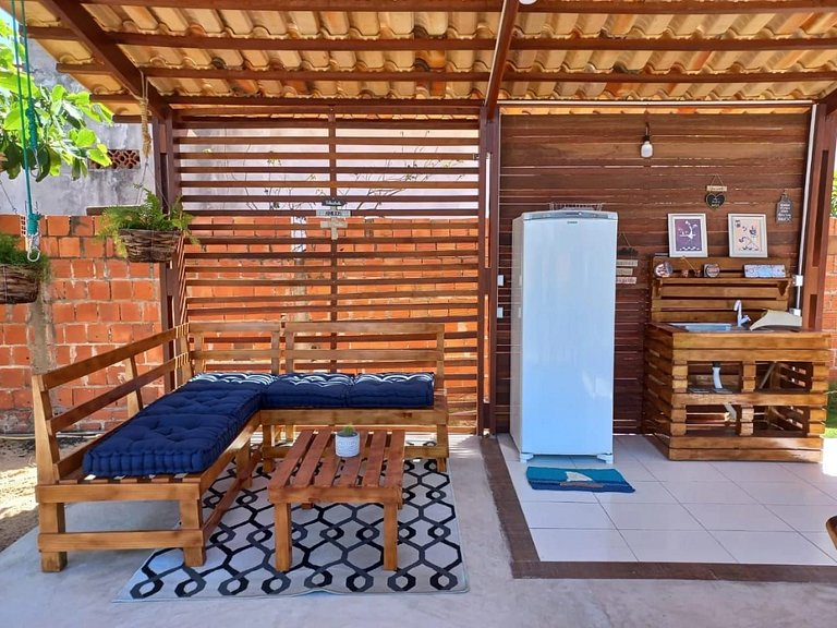 Casinha com piscina na Taíba