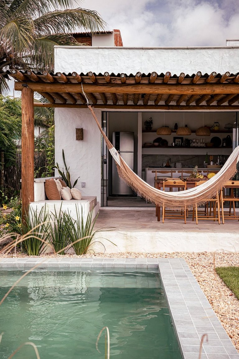 Casita Vila do Chapéu Taíba - Piscina y Ocio