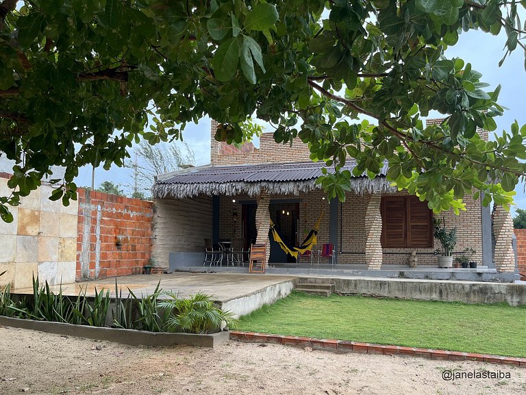 Casa Cajuína - Refugio a 350m de la Playa Taibinha
