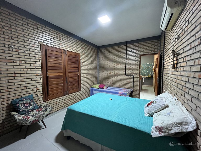 Casa Cajuína - Aconchego a 350m da Praia da Taibinha