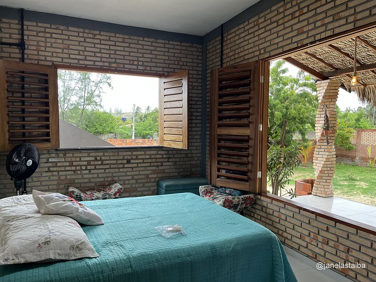 Casa Cajuína - Aconchego a 350m da Praia da Taibinha