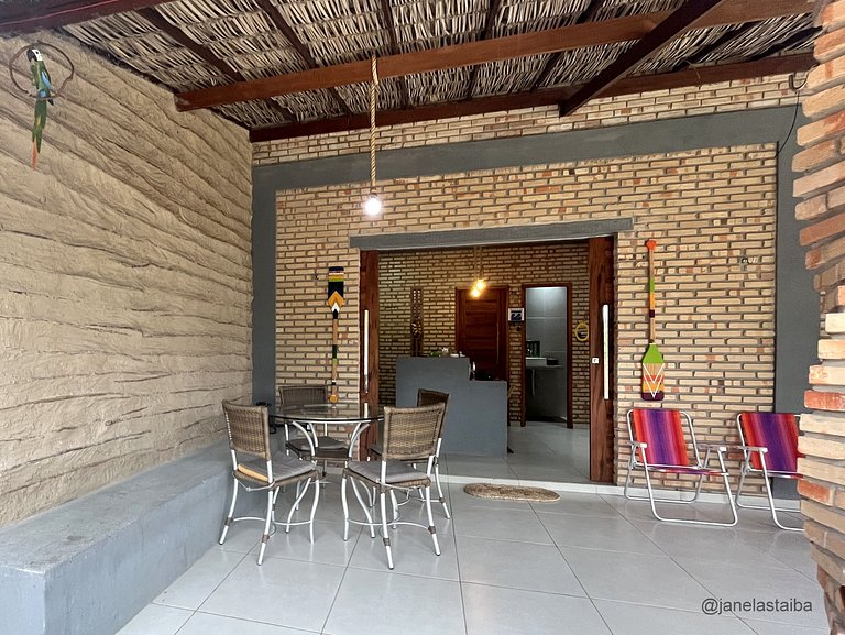 Casa Cajuína - Aconchego a 350m da Praia da Taibinha