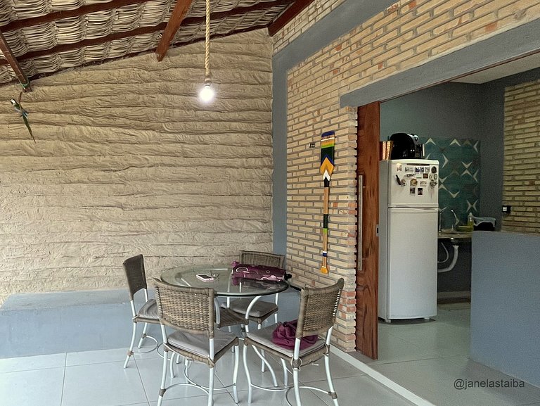 Casa Cajuína - Cozy Stay 350m from Taibinha Beach