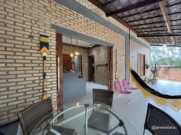 Casa Cajuína - Aconchego a 350m da Praia da Taibinha
