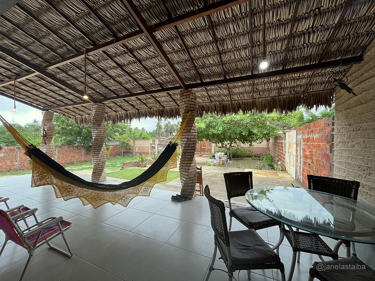 Casa Cajuína - Aconchego a 350m da Praia da Taibinha