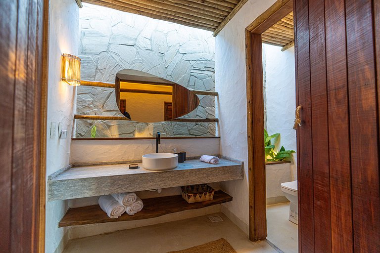 Casa Areia Vila do Chapéu - Taíba Playa y Piscina