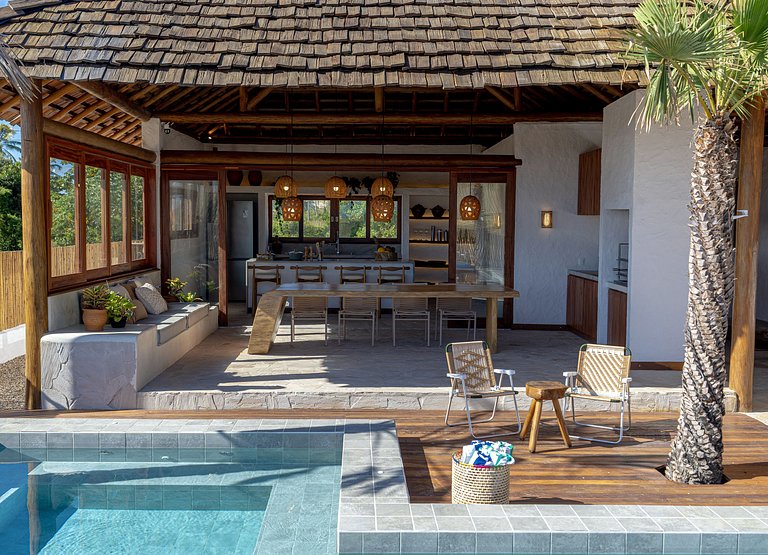 Casa Areia Refúgio entre o mar e a paz da Taíba