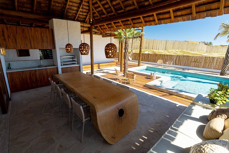 Casa Areia Vila do Chapéu - Taíba Playa y Piscina