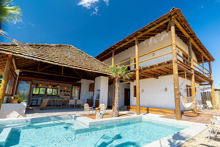 Casa Areia Vila do Chapéu - Taíba Playa y Piscina
