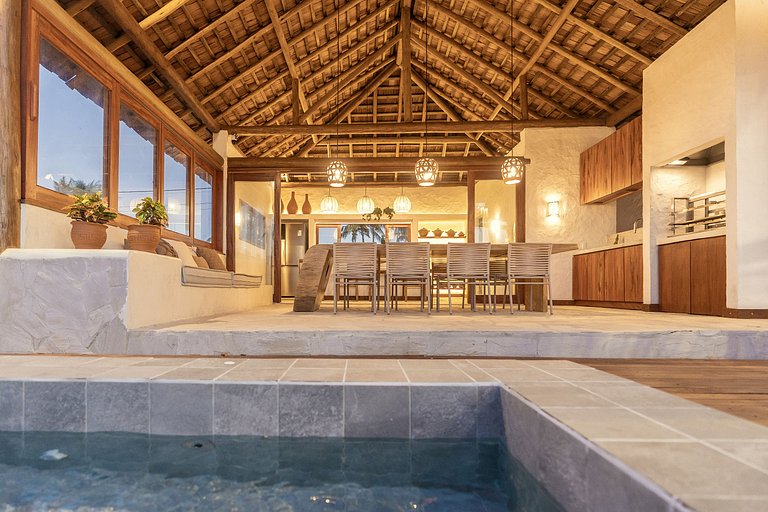 Casa Areia Vila do Chapéu - Taíba Playa y Piscina