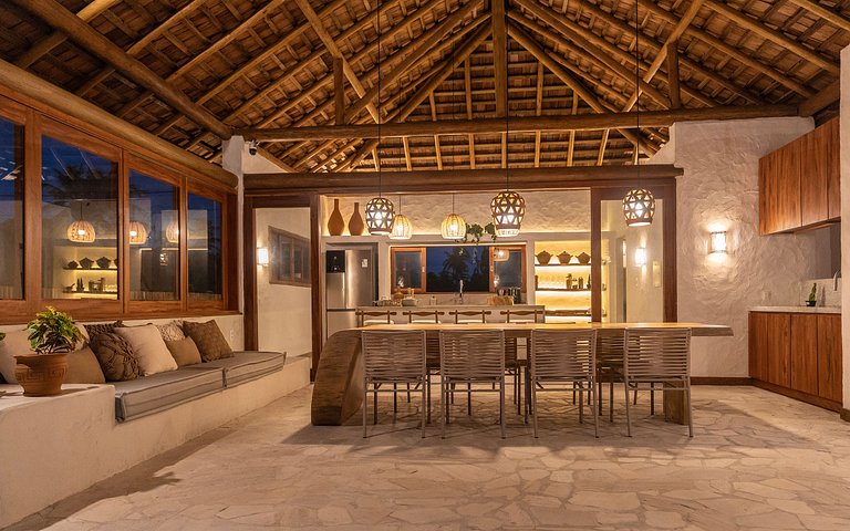 Casa Areia Vila do Chapéu - Taíba Playa y Piscina