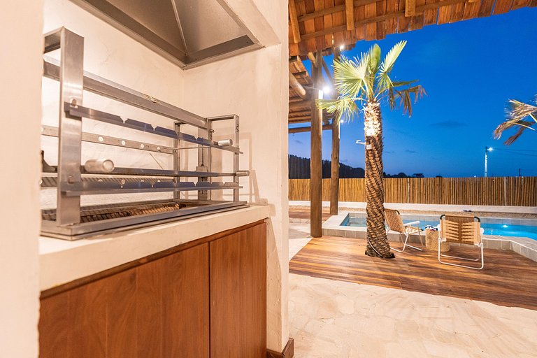 Casa Areia Vila do Chapéu - Taíba Playa y Piscina