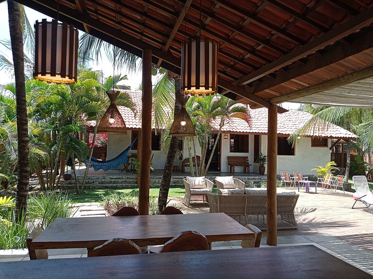 Casa Morro do Chapéu Taíba - Piscina e Pico de Surf