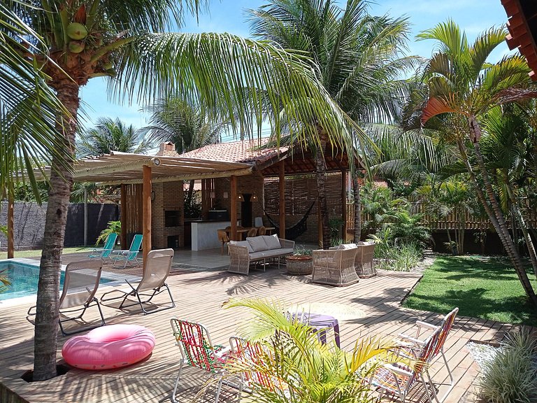 Casa Morro do Chapéu Taíba - Piscina y Punto de Surf