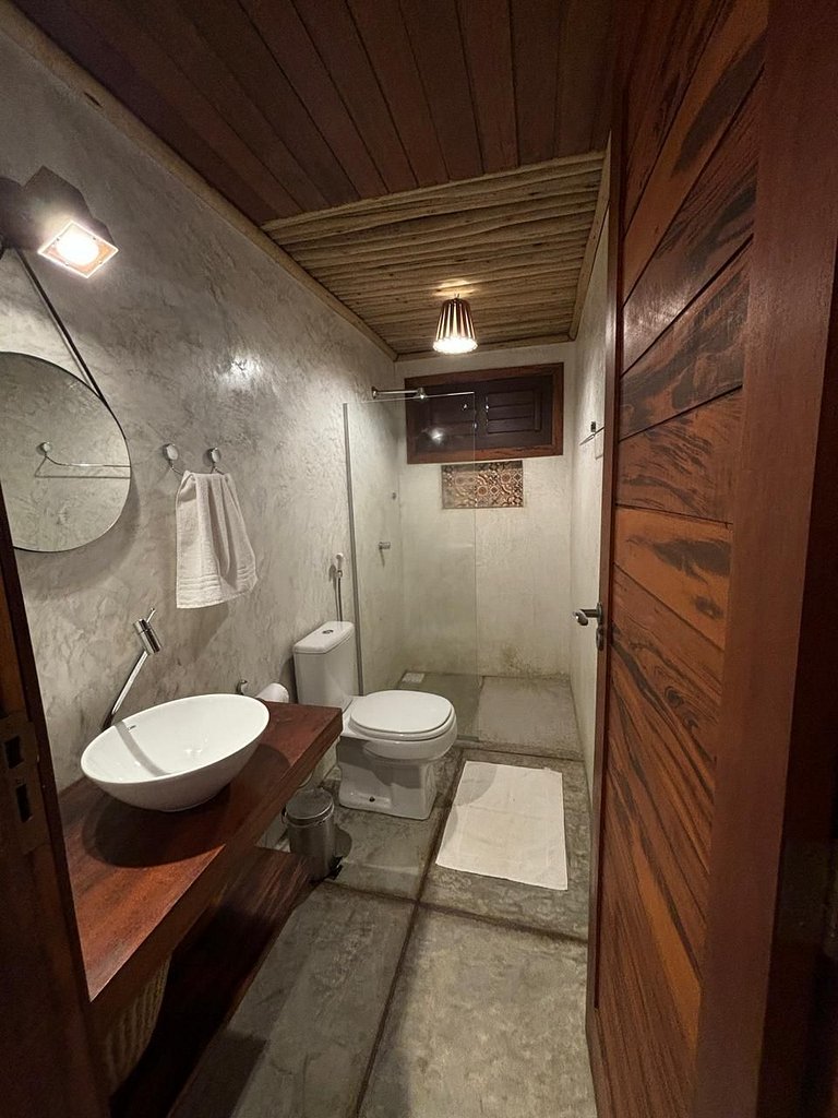 Casa no Morro do Chapéu Taíba Piscina e secretária