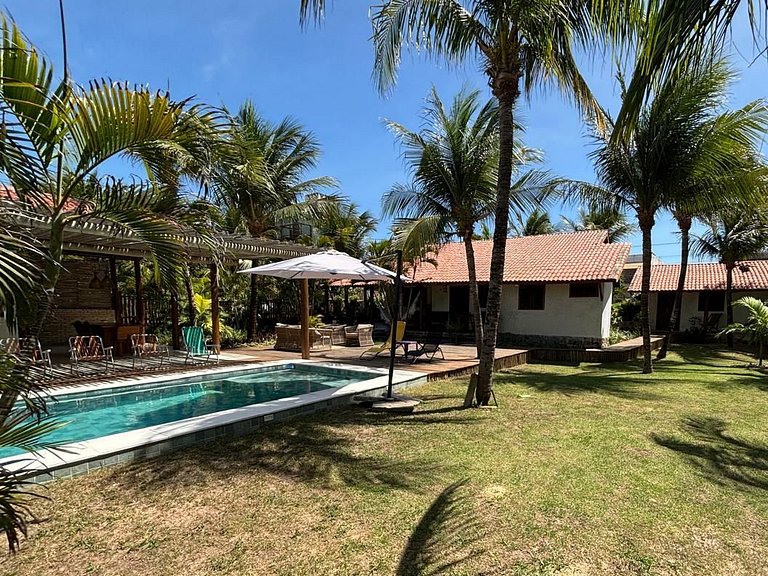 Casa no Morro do Chapéu Taíba Piscina e secretária