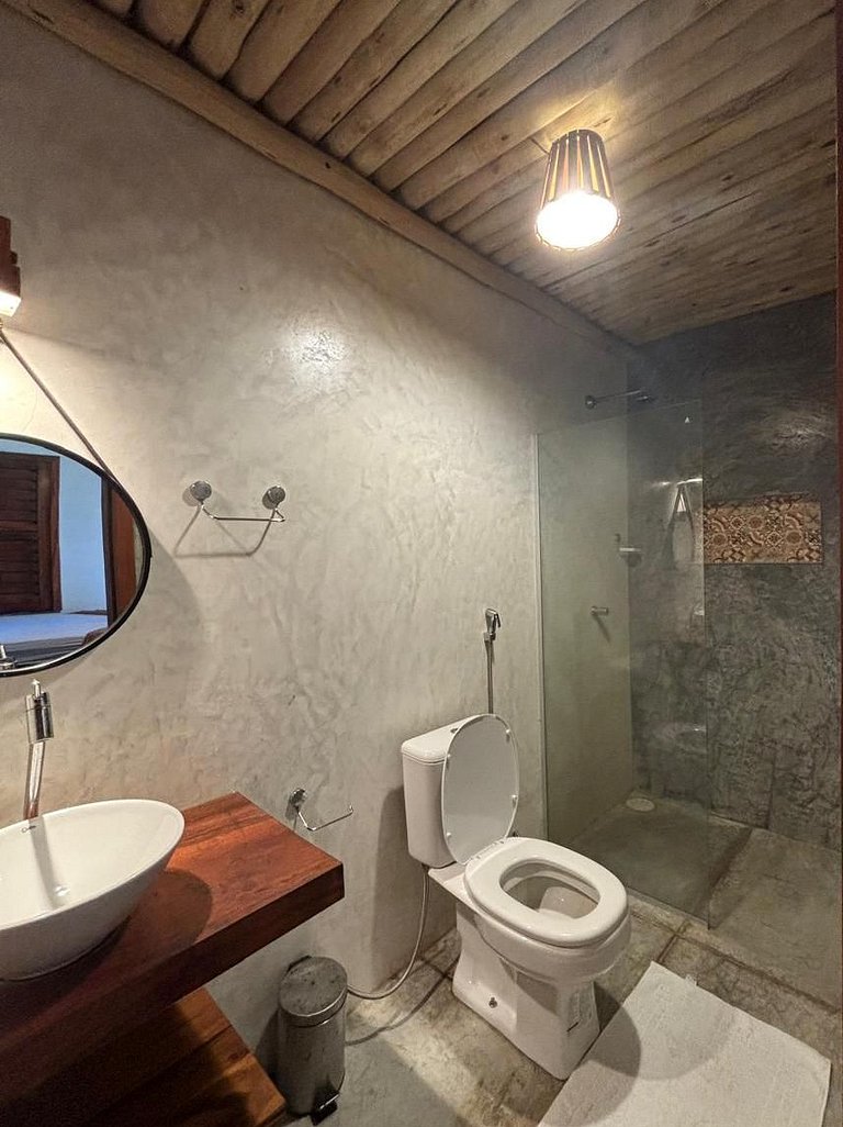 Casa no Morro do Chapéu Taíba Piscina e secretária
