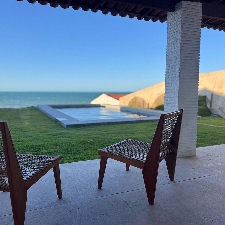 Casa pe na areia ao lado do Hotel Saline Taiba