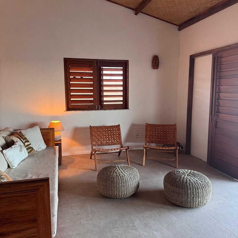Casa pe na areia ao lado do Hotel Saline Taiba
