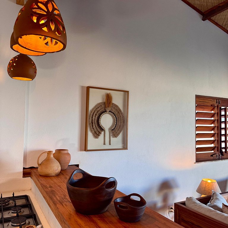 Casa pe na areia ao lado do Hotel Saline Taiba