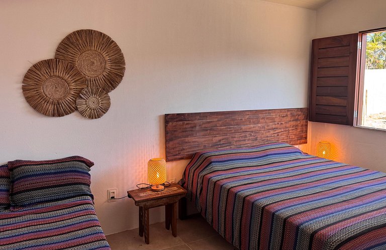Casa pe na areia ao lado do Hotel Saline Taiba