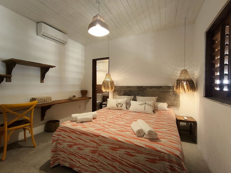 Casa pé na areia ao lado do Hotel Saline Taiba