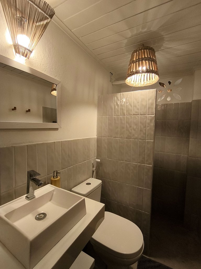 Casa pé na areia ao lado do Hotel Saline Taiba