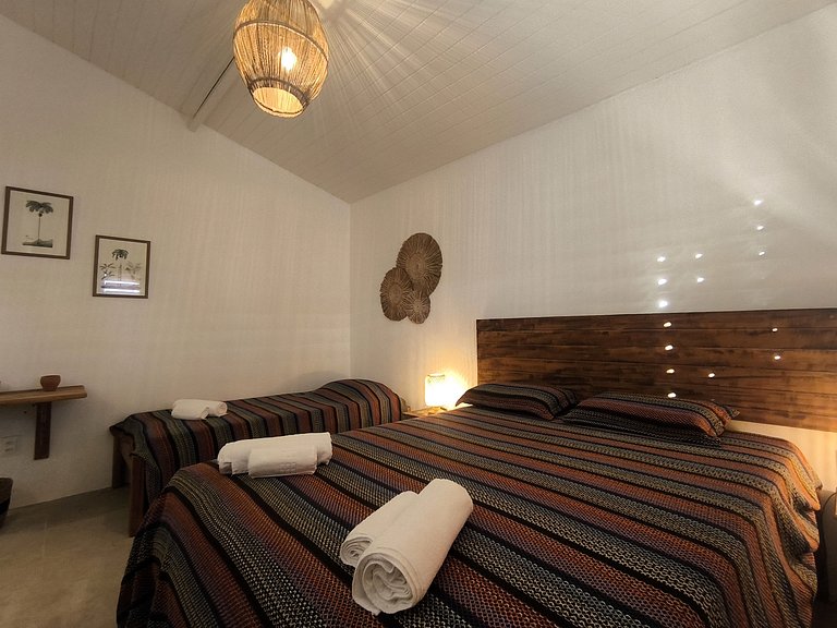 Casa pé na areia ao lado do Hotel Saline Taiba