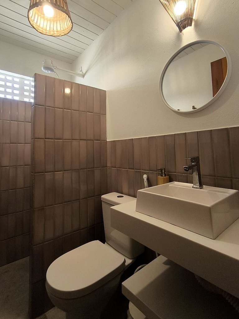 Casa pé na areia ao lado do Hotel Saline Taiba