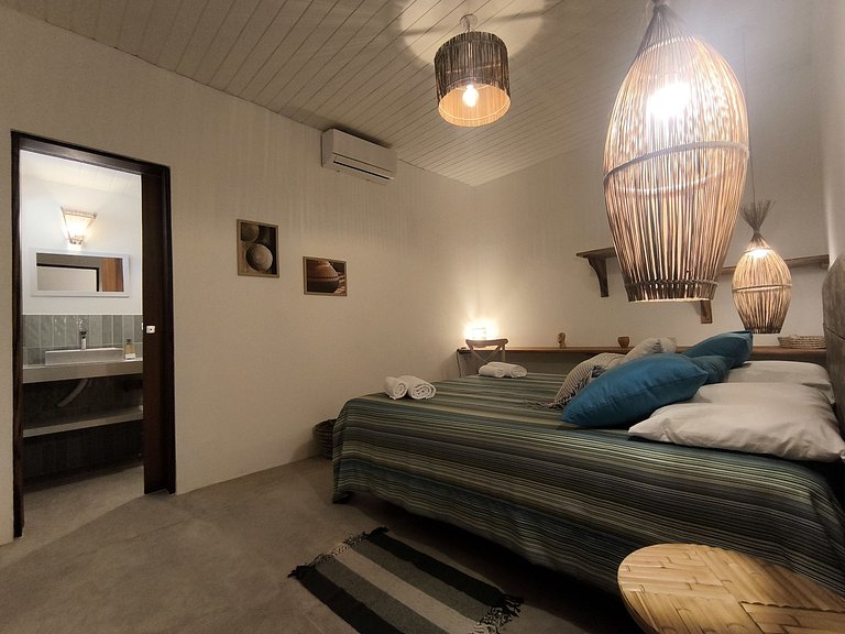 Casa pé na areia ao lado do Hotel Saline Taiba