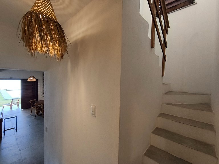 Casa pé na areia ao lado do Hotel Saline Taiba